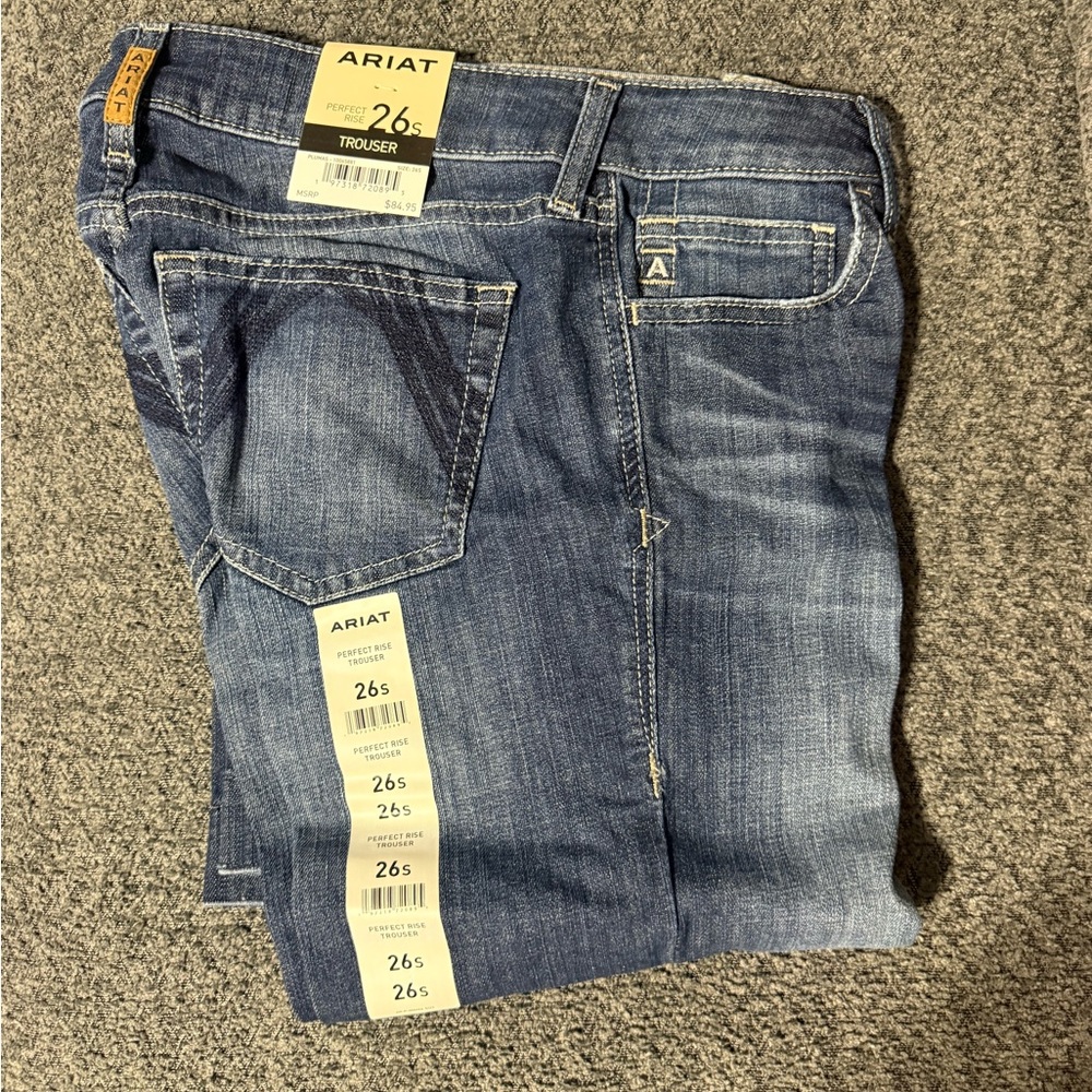 Ariat Women’s Dark Blue Perfect Rise Trousers